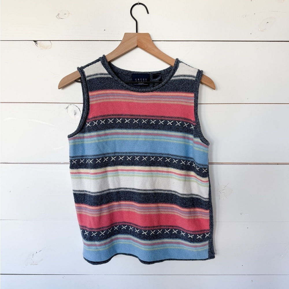 Liz Claiborne Multicolor Knit Top